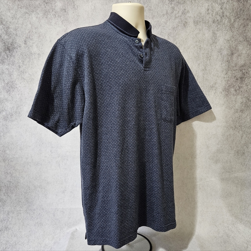 VINTAGE Van Heusen Short Sleeve Collared Polo Shirt - Picture 5 of 10